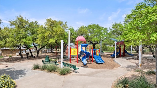 view of community play area