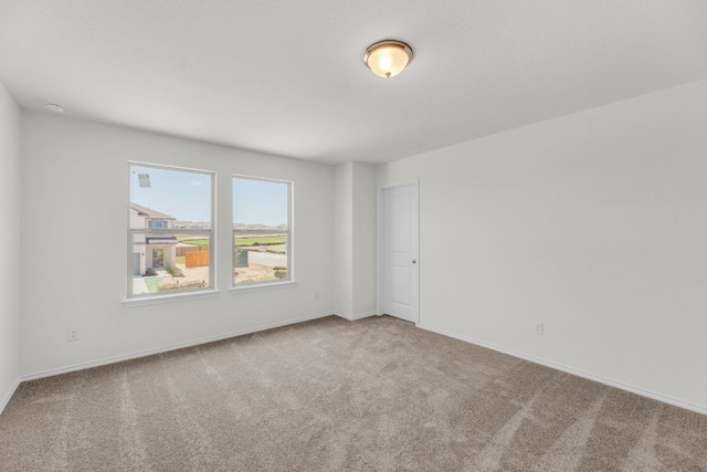 201 Lucky Texan Rd, Jarrell, TX 76537 - carpeted spare room with baseboards