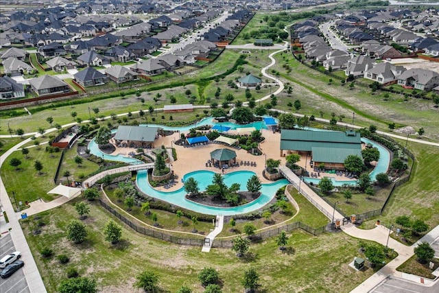 476 Wild Pecan Loop, Buda, TX 78610 - aerial view of property's location with a pool area and nearby suburban area