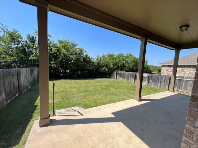 5817 Scenic Lake Dr, Georgetown, TX 78626 - view of yard with a patio area