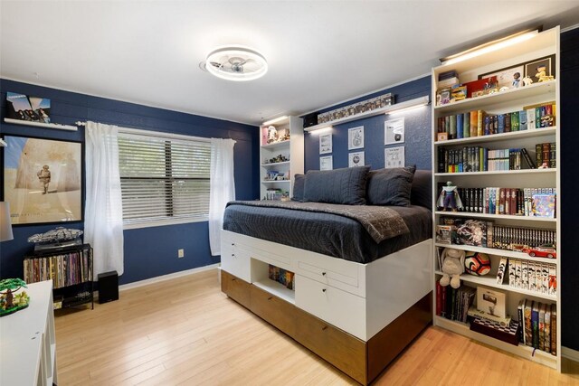 1712 Mccoy Pl, Georgetown, TX 78626 - bedroom featuring wood finished floors and baseboards