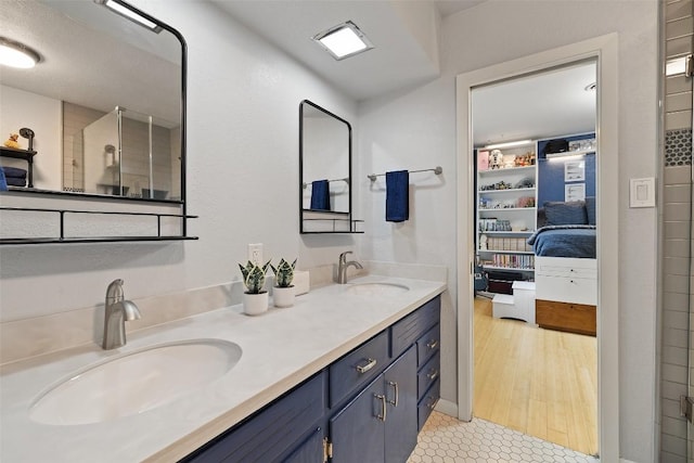 1712 Mccoy Pl, Georgetown, TX 78626 - bathroom featuring ensuite bathroom and double vanity