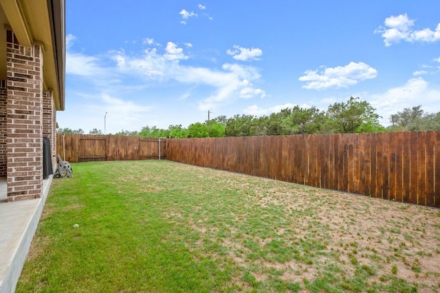 1625 Stinnett Dr, Leander, TX 78641 - view of yard with a fenced backyard
