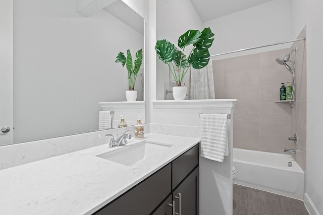 1504 Caylea Bluff Ln, Georgetown, TX 78628 - full bath featuring vanity and shower / tub combo with curtain
