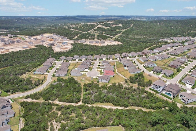 4617 Port Genova Ct, Leander, TX 78641 - aerial view of property's location with nearby suburban area and a forest