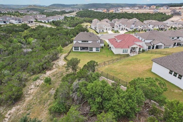 birds eye view of property featuring a residential view