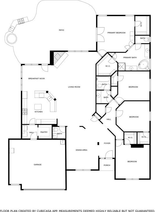 1312 Becca Teal Pl, Round Rock, TX 78681 - property floor plan