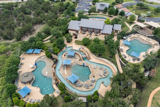 bird's eye view