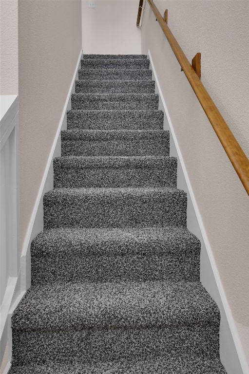 view of staircase