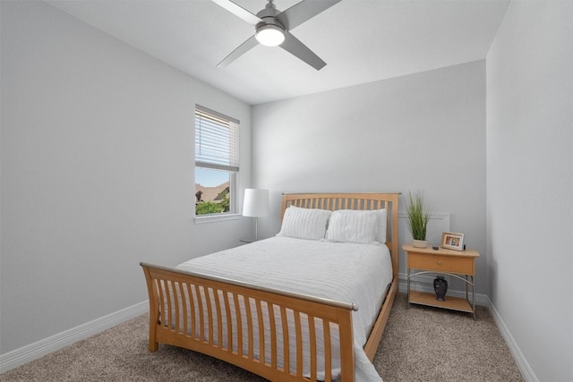 225 Palio Pl, Georgetown, TX 78628 - bedroom featuring carpet floors, baseboards, and ceiling fan