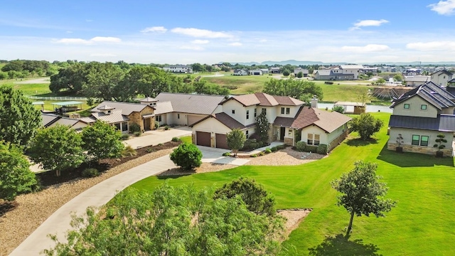 100 Red Barn Rd, Kingsland, TX 78639 - aerial perspective of suburban area