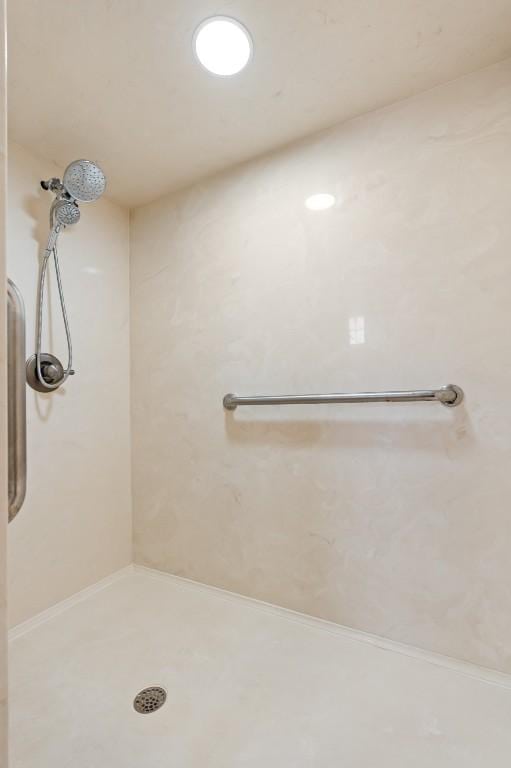full bathroom with a shower