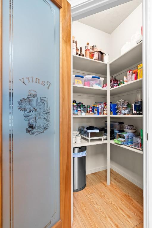 view of pantry