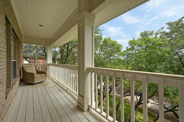 view of deck