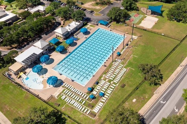 aerial view
