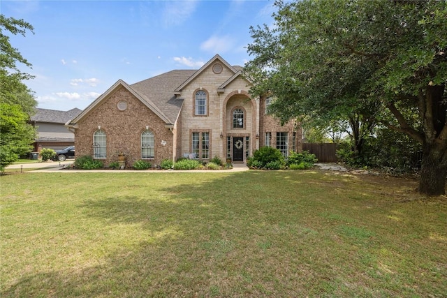 100 S Ridge Cir, Georgetown, TX 78628 - view of front of house with brick siding and stone siding