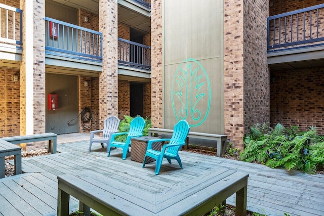 8888 Tallwood Dr Unit 1110, Austin, TX 78759 - view of wooden deck