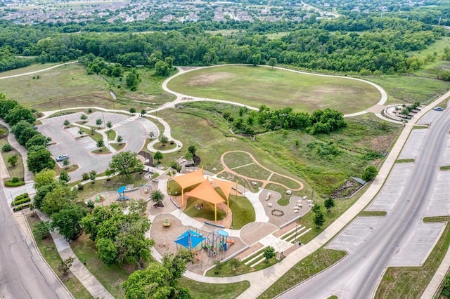 drone / aerial view