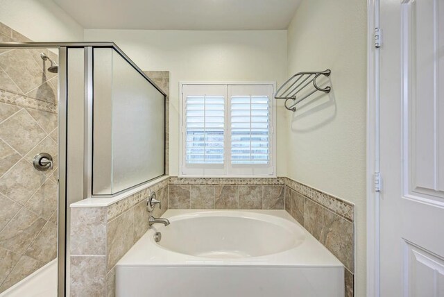 2119 Howell Mountain Dr, Cedar Park, TX 78613 - full bathroom with a bath and a stall shower