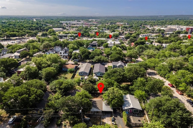 2405 E 10th St, Austin, TX 78702 - bird's eye view