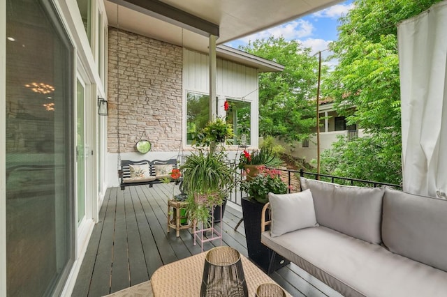 419 Sunfish St, Lakeway, TX 78734 - balcony with an outdoor living space