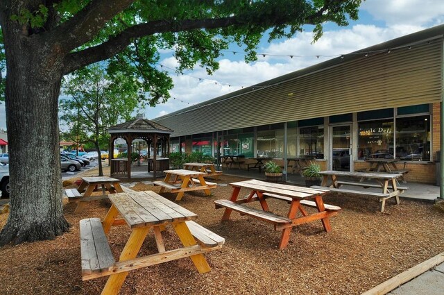 surrounding community with a gazebo