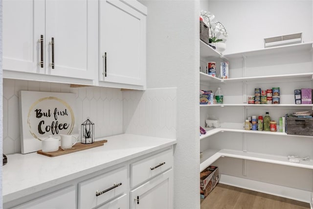 view of pantry