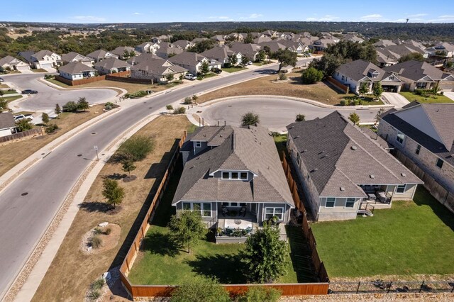 173 Venti Cv, Georgetown, TX 78628 - birds eye view of property featuring a residential view