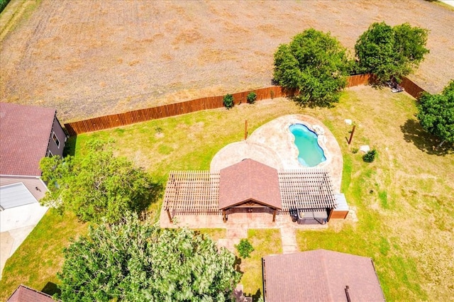 drone / aerial view