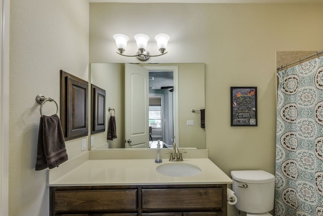 4101 Front Range Ln, Austin, TX 78732 - full bathroom featuring toilet and vanity