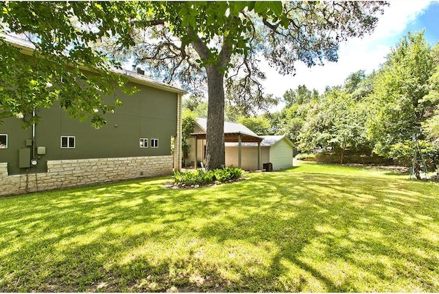2209 Big Horn Dr, Austin, TX 78734 - view of grassy yard