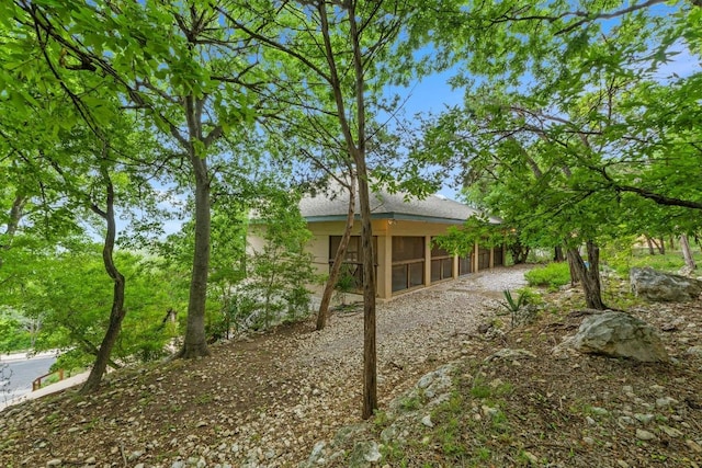3800 Laurel Ledge Ln, Austin, TX 78731 - view of yard featuring a sunroom