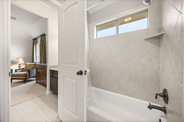 103 Maddy Way, Austin, TX 78738 - full bathroom with bathing tub / shower combination and vanity