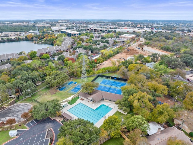 drone / aerial view