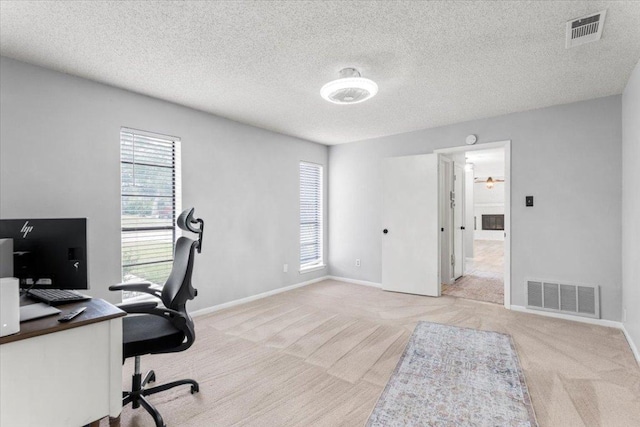 3910 Wendy Oaks Dr, Temple, TX 76502 - office space with carpet floors and a textured ceiling