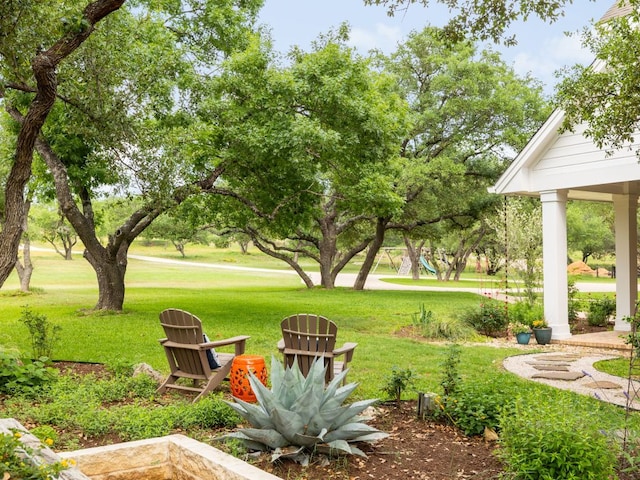 view of yard