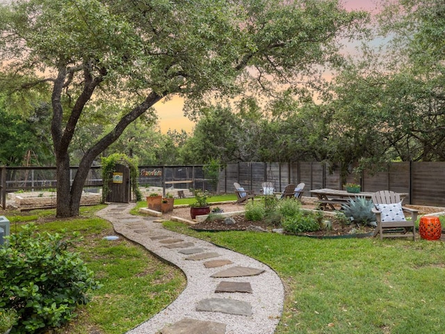 1350 Patterson Rd, Austin, TX 78733 - view of fenced backyard