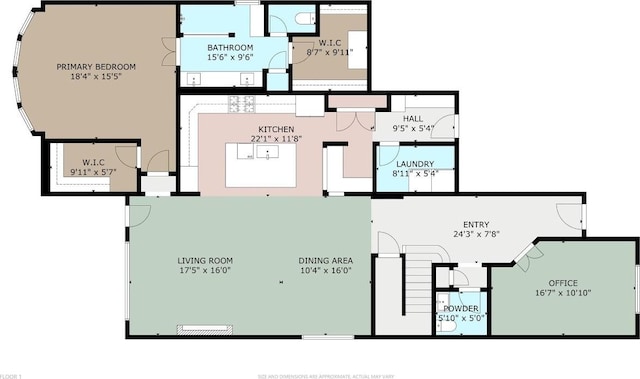 view of layout