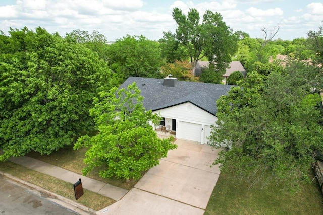drone / aerial view