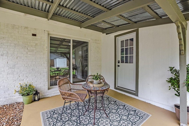 view of patio / terrace