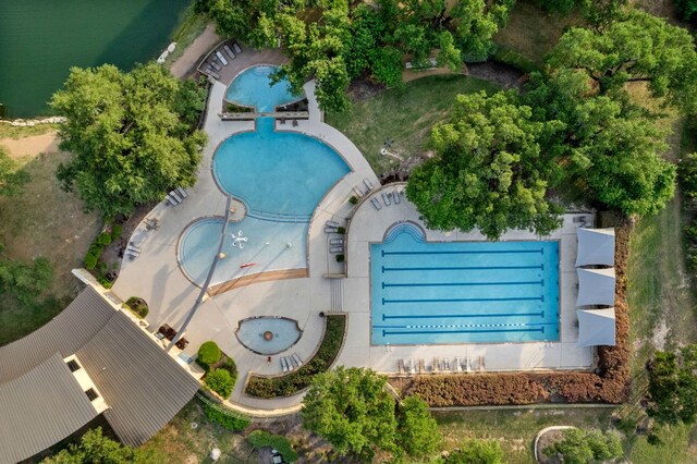 aerial view