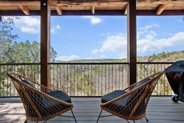 view of deck