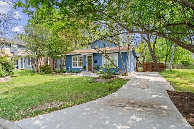 406 W 55th 1/2 St, Austin, TX 78751 - view of front of house featuring concrete driveway