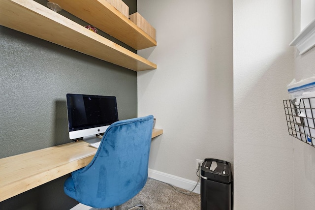 800 Kenney Fort Xing, Round Rock, TX 78665 - carpeted home office with baseboards