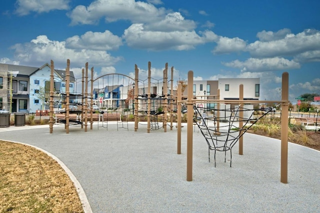 4128 E Lawless St, Austin, TX 78723 - view of jungle gym with a residential view