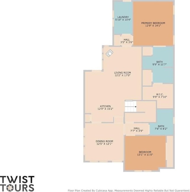 4128 E Lawless St, Austin, TX 78723 - view of home floor plan