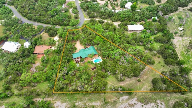 9854 N Weir Loop Cir, Austin, TX 78736 - bird's eye view