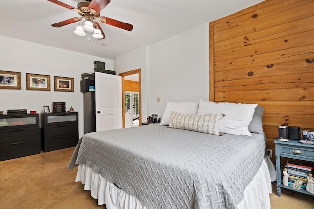 9854 N Weir Loop Cir, Austin, TX 78736 - bedroom with a ceiling fan