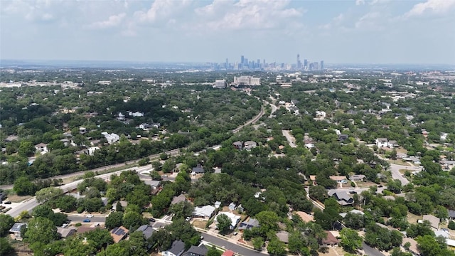 817 Glen Oak Dr, Austin, TX 78745 - bird's eye view of city skyline