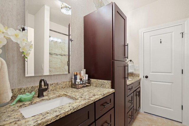 full bath featuring vanity